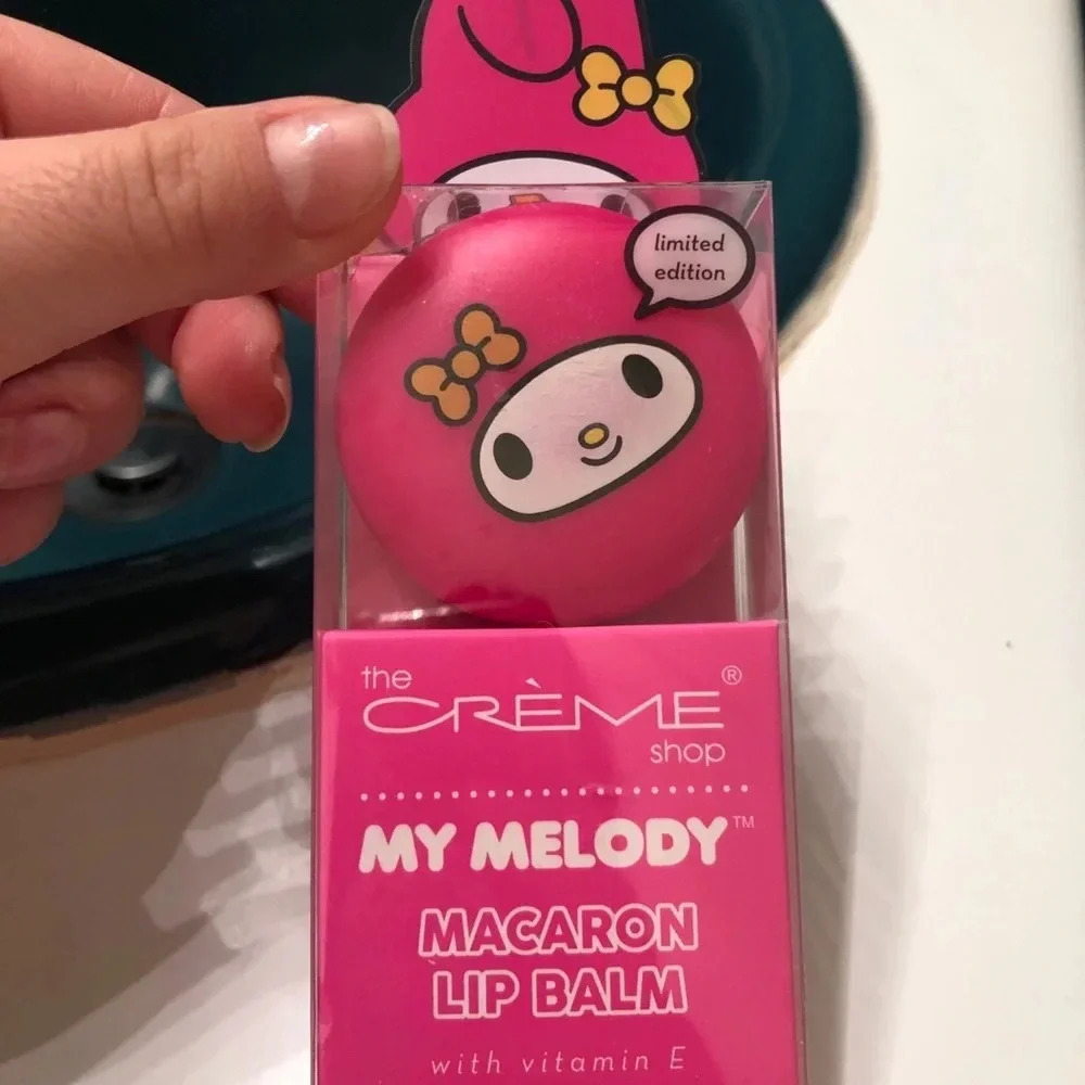 NIB MY MELODY MACARON LIP BALM